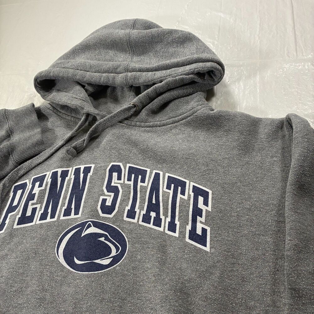 Penn State Nittany Lions Top of the World Gray Hoodie Men's Large NCAA